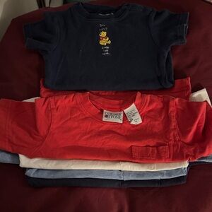Corner Stone Red and Navy Kids' Tees